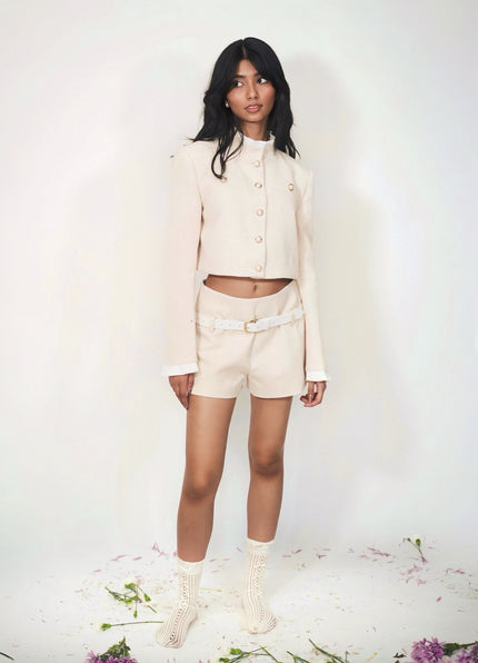 Lily Tweed Shorts