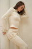 Luna Lounge Set in Cream