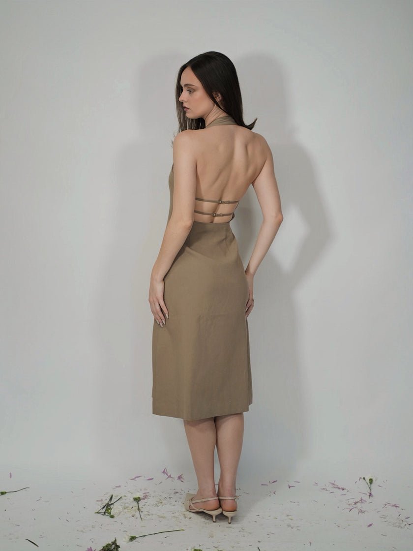 Olive Midi Dress